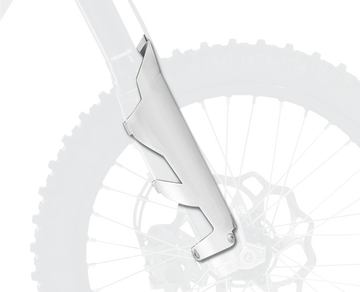 POLISPORT Fork Guard Cover - White 8398500006