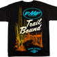 FMF Trailbound T-Shirt - Black - 2XL FA22118909BLK2X