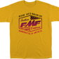 FMF Industry T-Shirt - Gold - XL FA22118911GLDXL