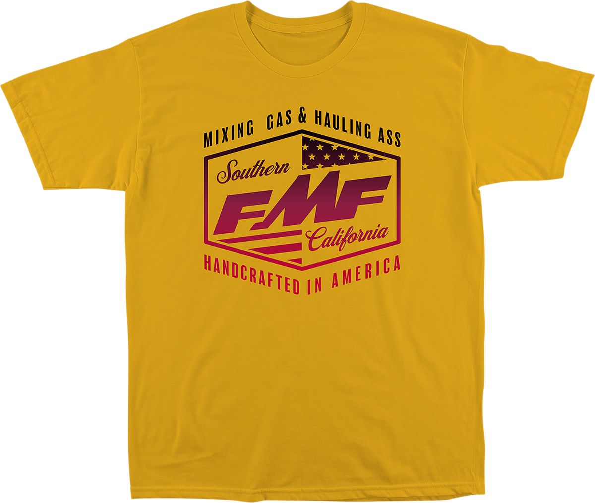 FMF Industry T-Shirt - Gold - XL FA22118911GLDXL