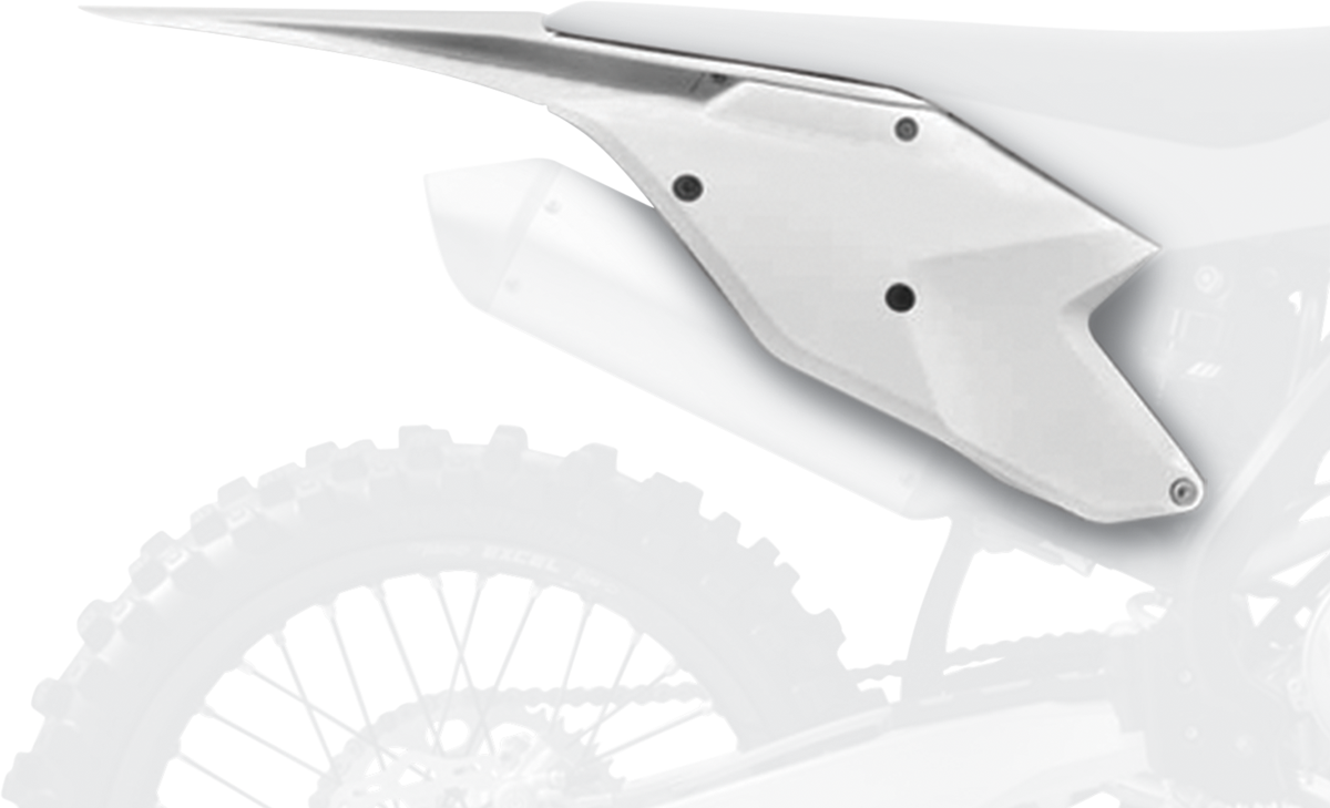 POLISPORT Fender - Rear - White - SX/SX-F 8556600008