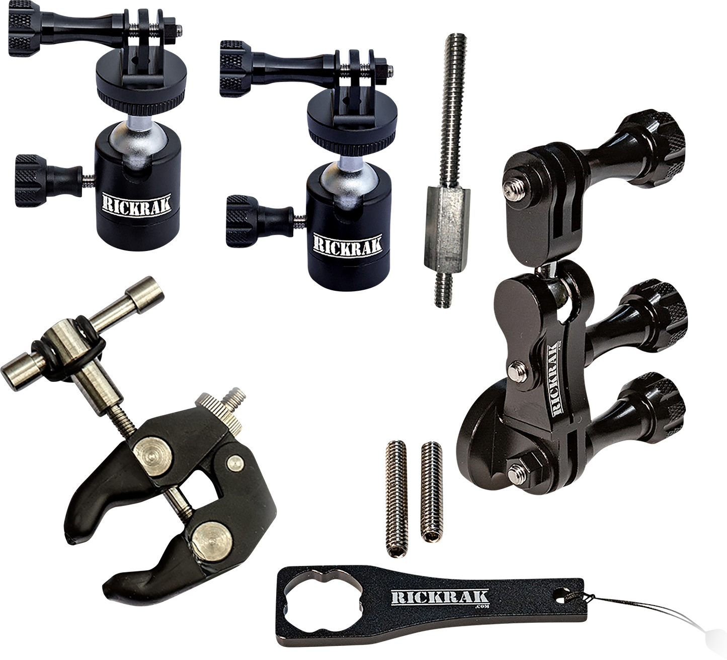RICKRAK GoPro Top Grip Kit? Ultimate Camera Mounting System GPTGK