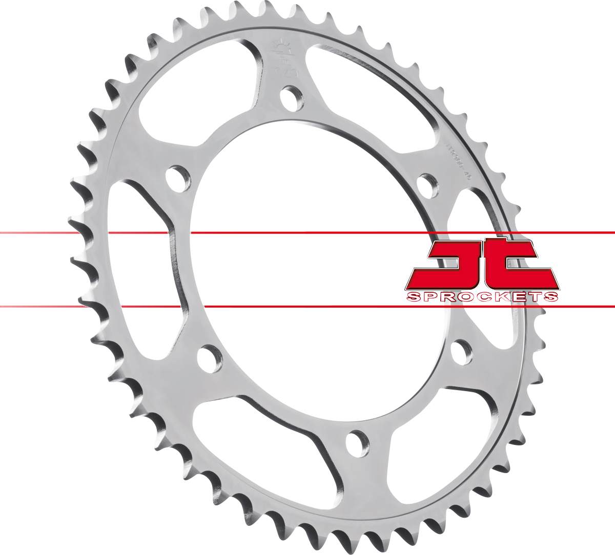 JT SPROCKETS Rear Sprocket - 46 Tooth - FZ8 JTR300.46 by JT Rear Sprockets   Steel Type