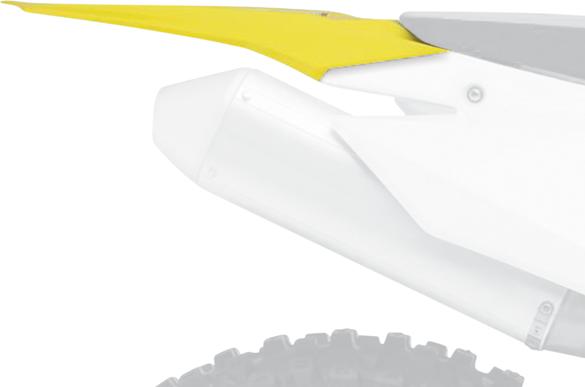 POLISPORT Fender - Rear - Yellow - RMZ 450 8554600001