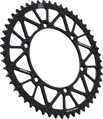 JT SPROCKETS Rear Sprocket - Black - 52 Tooth - Kawasaki JTA460.52BLK by JT Rear Sprockets   Aluminum/Alloy