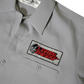 LETHAL THREAT Red Bomber Pinup Shop Shirt - Gray - Medium DG60164M