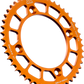 JT SPROCKETS Rear Sprocket - Orange - 47 Tooth - KTM JTA895.47ORG by JT Rear Sprockets   Aluminum/Alloy