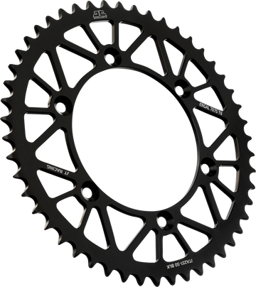 JT SPROCKETS Rear Sprocket - Black - 50 Tooth - Yamaha JTA251.50BLK by JT Rear Sprockets   Aluminum/Alloy