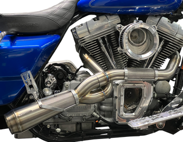 TRASK 2-into-1 Big Sexy Exhaust System - Raw Stainless Steel TM-5120