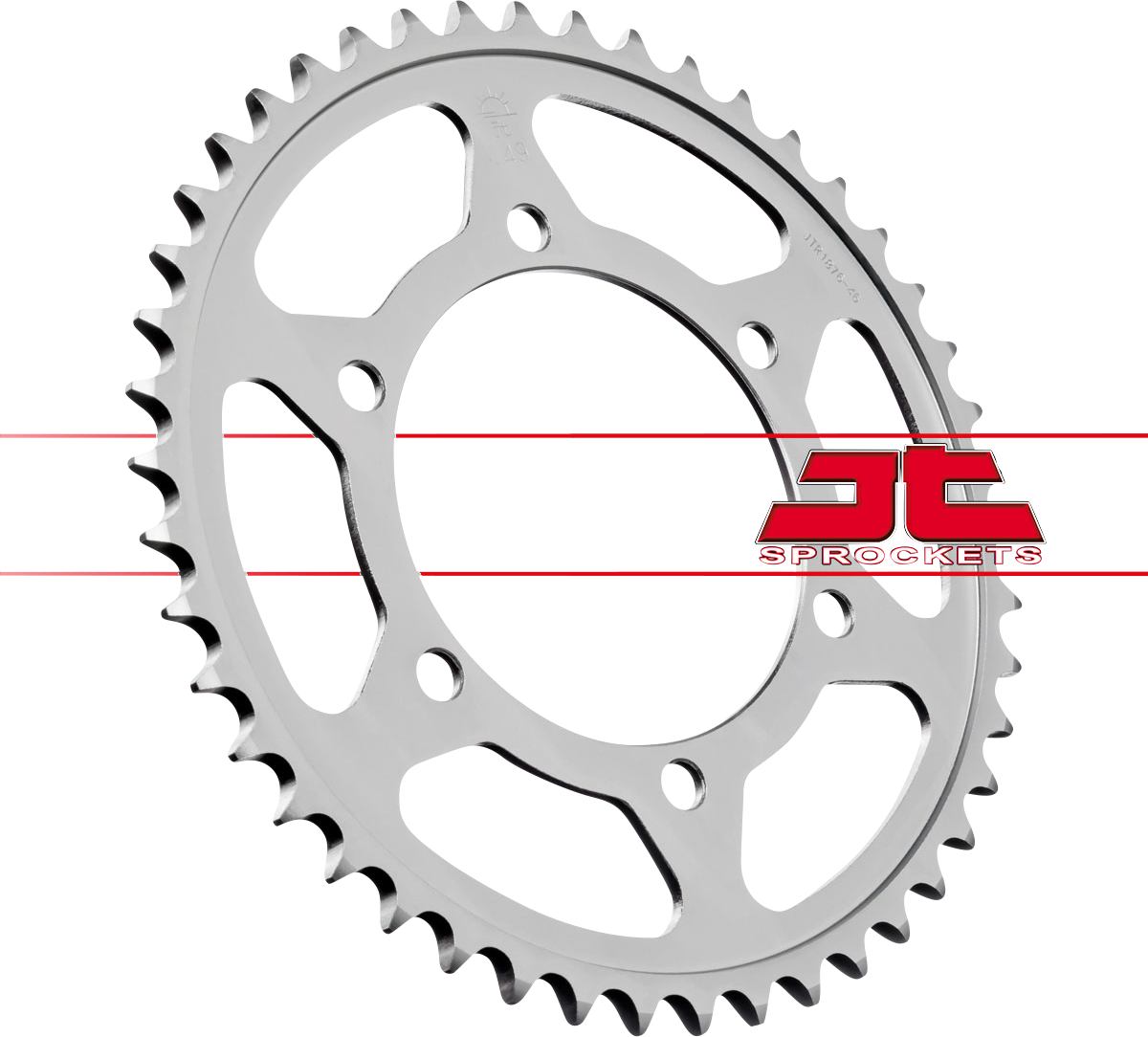 JT SPROCKETS Rear Sprocket - 46 Tooth - Tenere 700 JTR1876.46 by JT Rear Sprockets   Steel Type