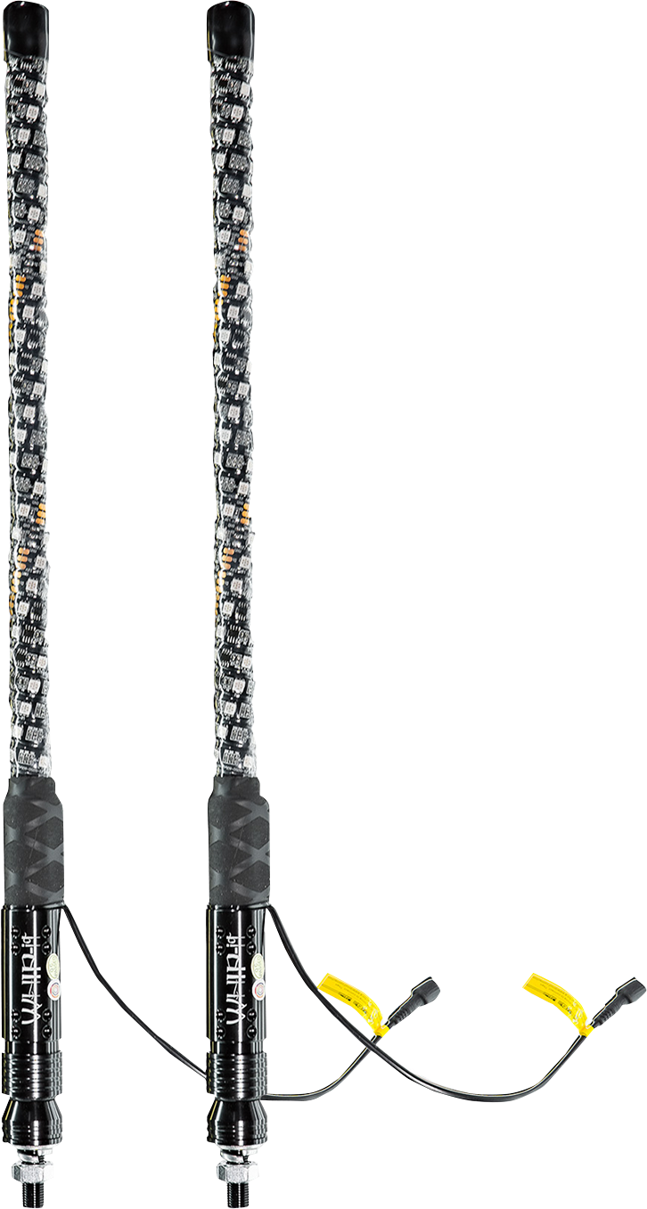 WHIPITLIGHTRODS 4' Light Rod Whip - Chase - Quick Disconnect QD-CHSBTR-142