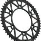 JT SPROCKETS Steel Rear Sprocket - Graphite - 51 Tooth JTX897.51GR by JT Rear Sprockets   Steel Type