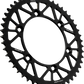 JT SPROCKETS Rear Sprocket - Black - 49 Tooth - Yamaha JTA251.49BLK by JT Rear Sprockets   Aluminum/Alloy