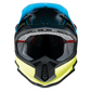 Z1R Youth F.I. Helmet - Fractal - MIPS? - Matte Blue/Hi-Viz - Small 0111-1514