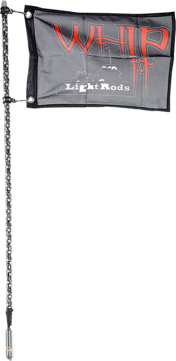 WHIPITLIGHTRODS 3' Light Rod Whip - Bluetooth - Black SB-RGBBT-131