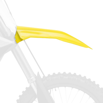 POLISPORT Fender - Front - OEM Yellow - RMZ 450 8554400001