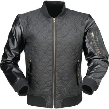 Z1R Women's Bomber Jacket - Black - 2W 2822-1503