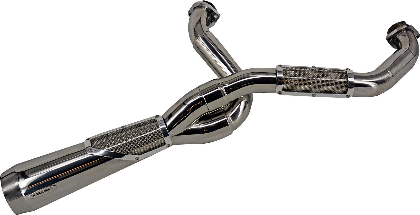 TRASK 2-into-1 Big Sexy Exhaust System - Polished Stainless Steel TM-5120PO
