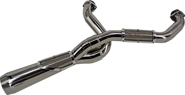 TRASK 2-into-1 Big Sexy Exhaust System - Polished Stainless Steel TM-5120PO