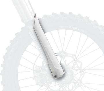 POLISPORT Fork Guard Cover - White 8398600012