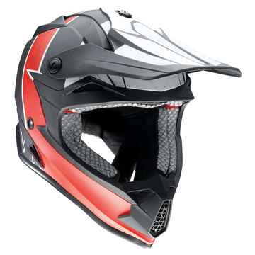 Z1R Youth F.I. Helmet - Fractal - MIPS? - Matte Black/Red - Small 0111-1517