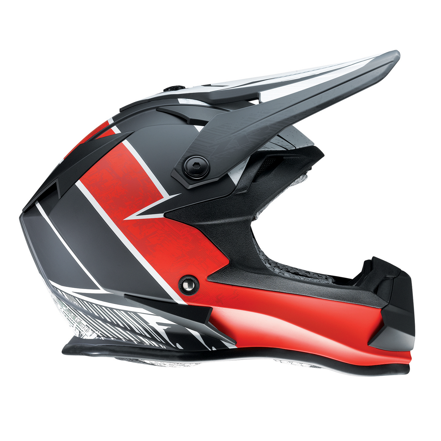 Z1R Youth F.I. Helmet - Fractal - MIPS? - Matte Black/Red - Small 0111-1517