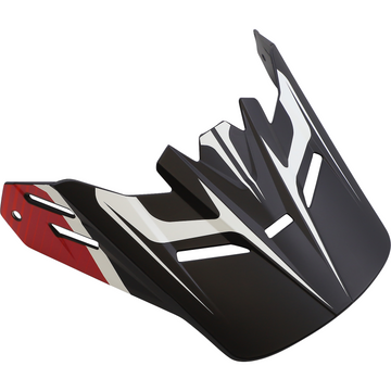 Z1R Youth Rise Visor Kit - Flame - Red 0132-1489