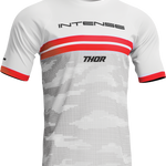 THOR Intense Assist Decoy Short-Sleeve Jersey - White/Camo - 2XL 5020-0203