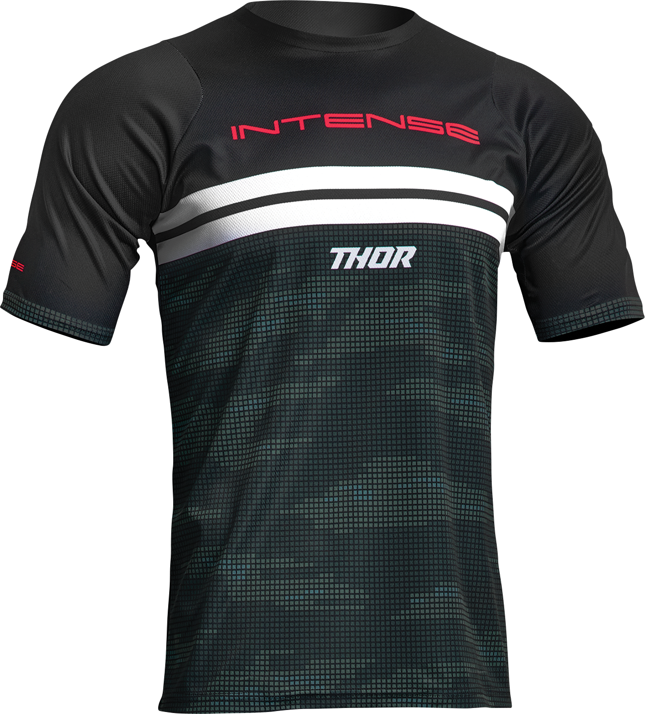 THOR Intense Assist Decoy Short-Sleeve Jersey - Black/Camo - 2XL 5020-0197