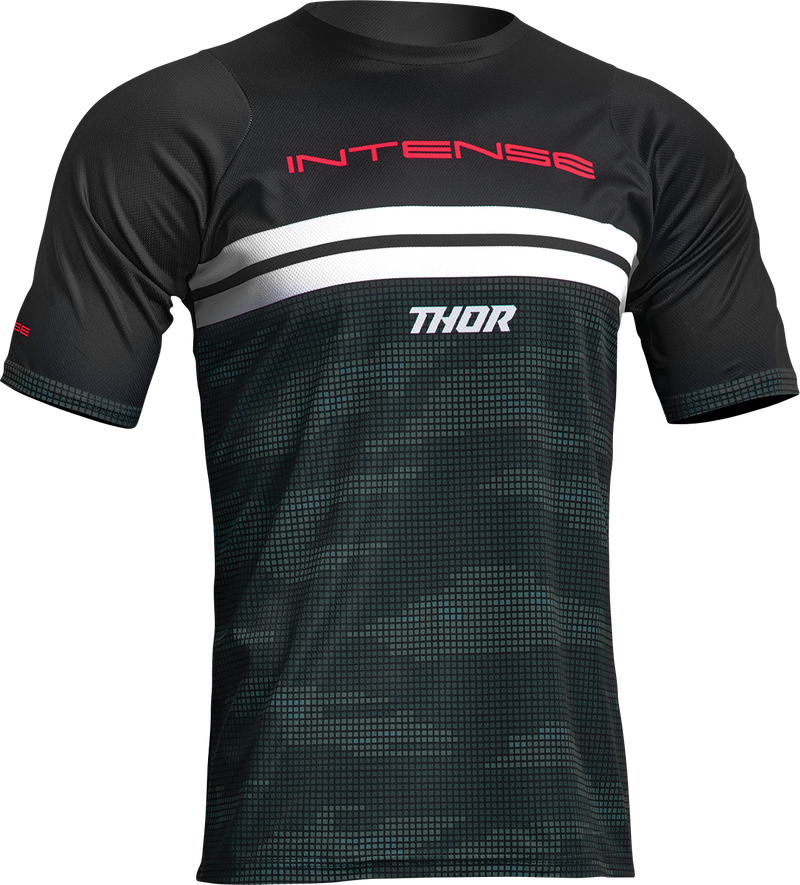 THOR Intense Assist Decoy Short-Sleeve Jersey - Black/Camo - 2XL 5020-0197