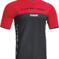 THOR Intense Assist Censis Short-Sleeve Jersey - Red/Black - Medium 5020-0206
