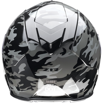 Z1R Warrant Helmet - Camo - Black/Gray - 2XL 0101-14370