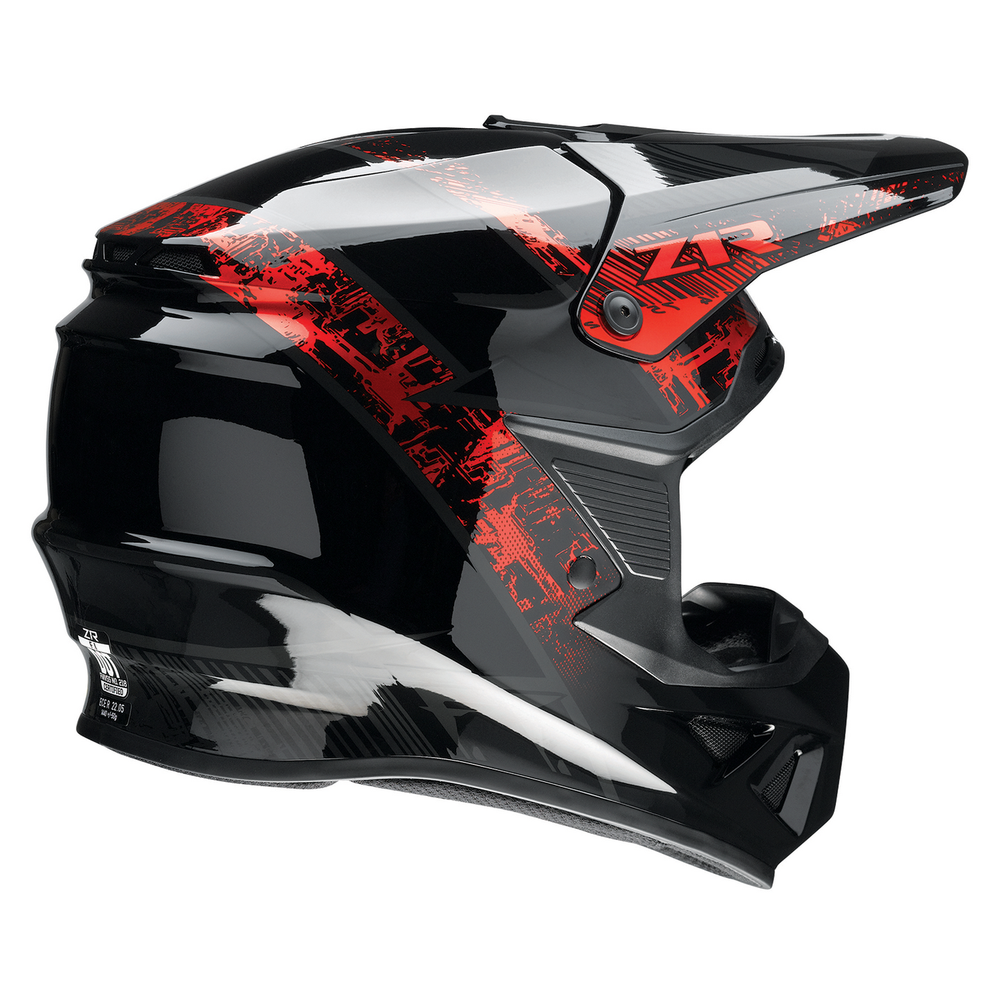 Z1R F.I. Helmet - Fractal - MIPS? - Red - Small 0110-7781