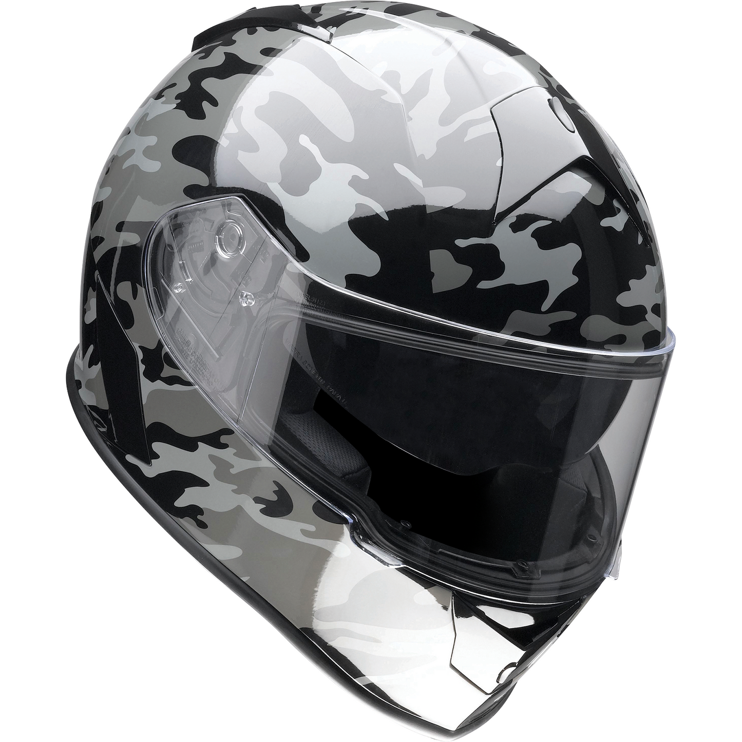 Z1R Warrant Helmet - Camo - Black/Gray - 2XL 0101-14370