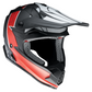 Z1R Youth F.I. Helmet - Fractal - MIPS? - Matte Black/Red - Large 0111-1519