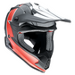 Z1R Youth F.I. Helmet - Fractal - MIPS? - Matte Black/Red - Large 0111-1519