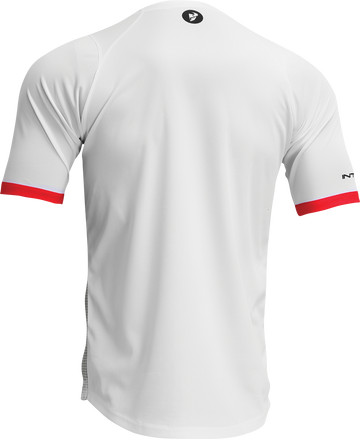 THOR Intense Assist Decoy Short-Sleeve Jersey - White/Camo - Medium 5020-0200