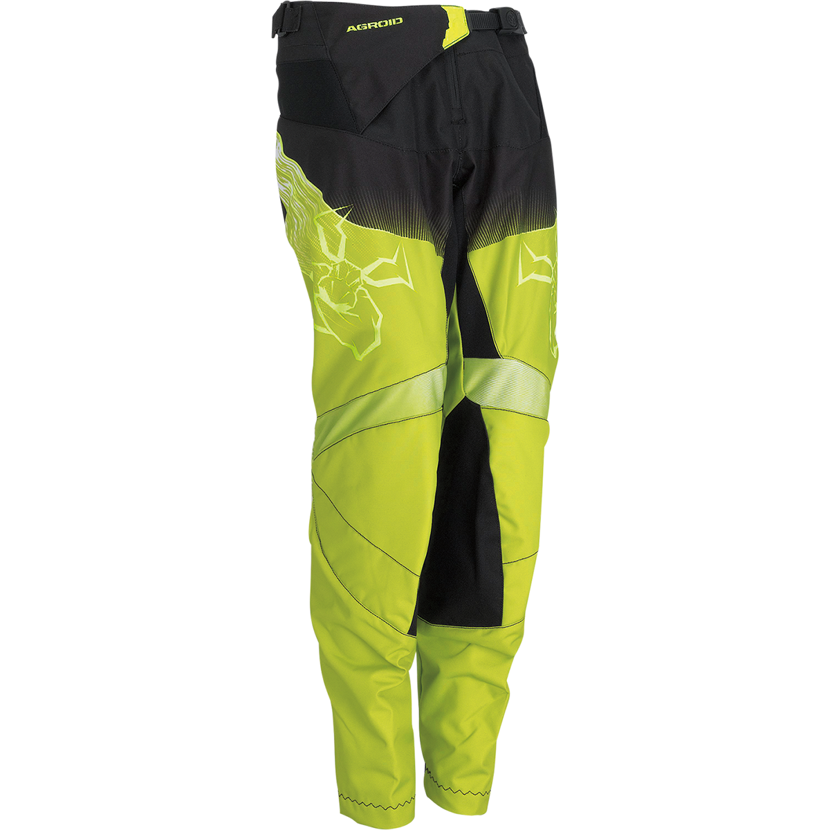 MOOSE RACING Youth Agroid Pants - Hi-Vis/Black - 22 2903-2281 by Moose Racing