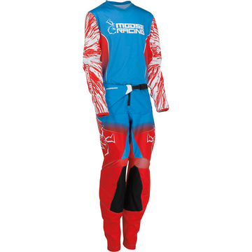 MOOSE RACING Youth Agroid Pants - Red/White/Blue - 26 2903-2271