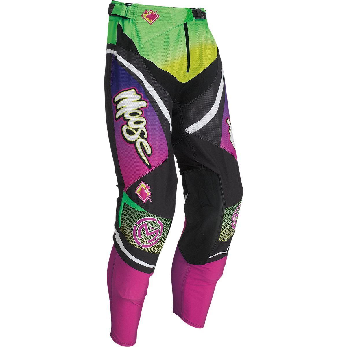 MOOSE RACING Sahara Pants - Purple/Green - 38 2901-10415 by Moose Racing