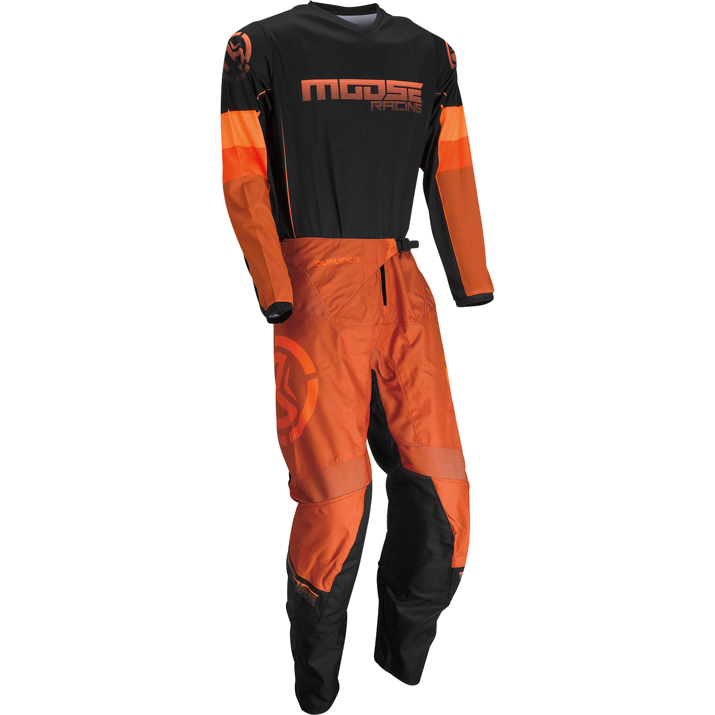 MOOSE RACING Qualifier? Pants - Orange/Gray - 44 2901-10372