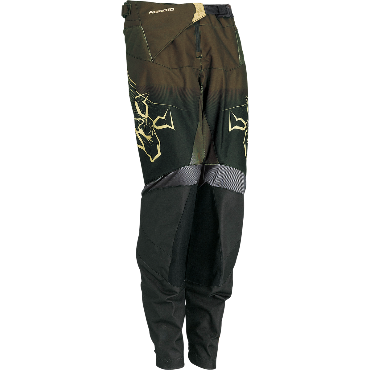 MOOSE RACING Youth Agroid Pants - Olive/Tan - 20 2903-2286 by Moose Racing