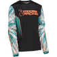 MOOSE RACING Youth Agroid Jersey - Teal/Orange/Black - Medium 2912-2253 by Moose Racing