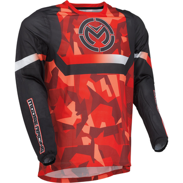 MOOSE RACING Sahara* Jersey - Red/Black - Medium 2910-7205 by Moose Racing