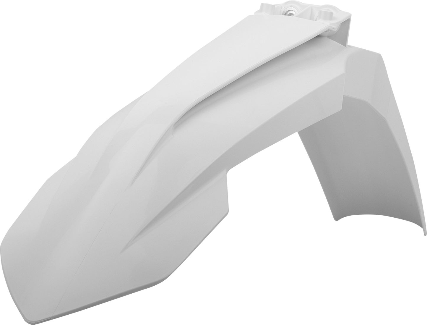 POLISPORT Fender - Front - White - KTM 8574200009