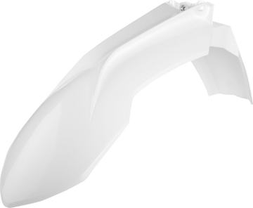 POLISPORT Fender - Front - White - KTM 8573700002