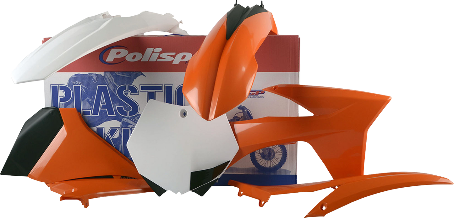 POLISPORT Body Kit - OEM Orange/White - SX/SX-F/XC 90408