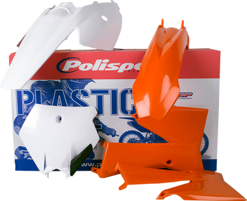 POLISPORT Body Kit - OEM Orange/White - SX 85 90451