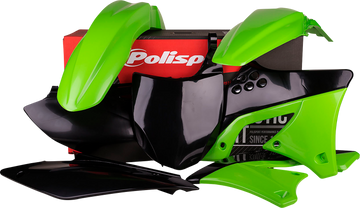 POLISPORT Body Kit - Complete - OEM Green/Black - KX 250F 90463