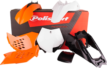 POLISPORT Body Kit - '12 OEM Orange/Black/White - SX 65 90450